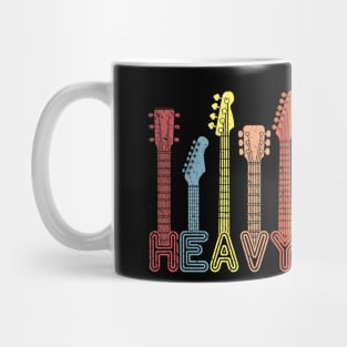 Heavy Metal Guitar Design Mug